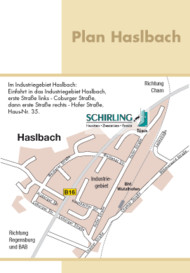 Schirling GmbH: Anfahrtsskizze